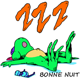 bonne nuit grenouille